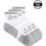 Meatfly ponožky Middle Triple pack White | Bílá | Velikost S