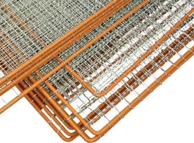 Žebírkové pletivo v rámu 2000x1000 mm / kulatina 12 mm