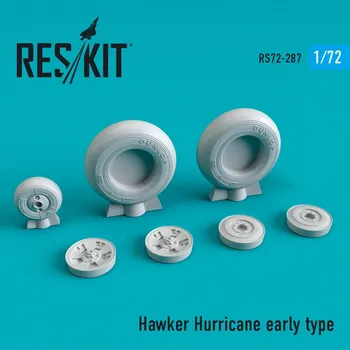 Plastikový model 1/72 Hawker Hurricane wheels set early type