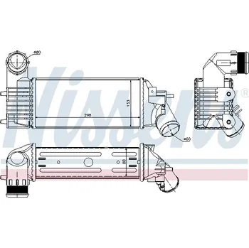 Chladič motoru Nissens 96765