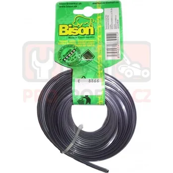 Struna do sekačky Struna BISON d 2,7/15 m silent black čtverec