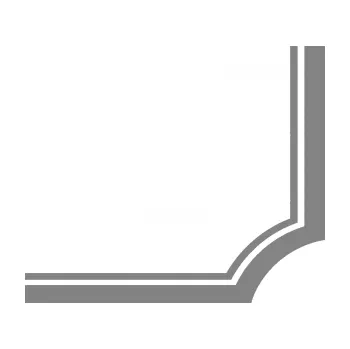 Samolepící dekorace SAMOLEPKA Rohová samolepka 004 levá (17 - šedá) NA AUTO, NÁLEPKA, FÓLIE, POLEP, TUNING, VLASTNÍ TEXT, TISK, AUTOSAMOLEPKY.cz, POLEPY, OBRÁZEK, LOGO, SAMOLEPKY