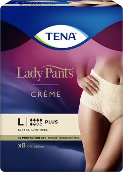 Inkontinenční kalhotky TENA Lady Pants Plus Creme L 8 ks