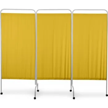 Paraván PARAVÁN ZDRAVOTNICKÝ - ZÁSTĚNA KOVOVÁ III Barva: Žlutá