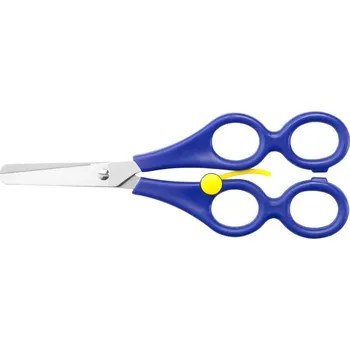 Kancelářské nůžky Dětské nůžky rovné-plast.rukojeť (modré); Kretzer Solingen ECO