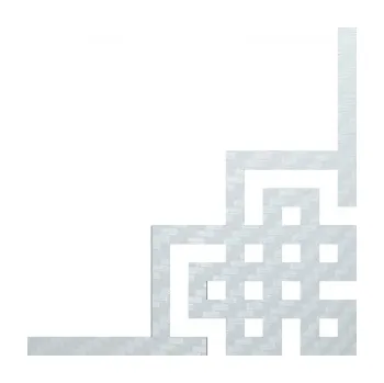 Samolepící dekorace SAMOLEPKA Rohová samolepka 001 levá (51 - 3D karbon bílý) NA AUTO, NÁLEPKA, FÓLIE, POLEP, TUNING, VLASTNÍ TEXT, TISK, AUTOSAMOLEPKY.cz, POLEPY, OBRÁZEK, LOGO, SAMOLEPKY