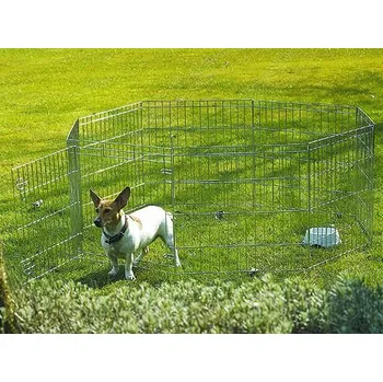klec pro psa Rajen ohrádka pro psy Dogland M (8 dílů o velikosti 75x60cm)
