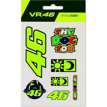 Samolepicí dekorace na vozidlo VR46 399703 Valentino Rossi