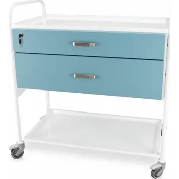 VÍCEÚČELOVÝ LÉKAŘSKÝ VOZÍK JUVW3 Barva: Modrá