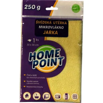 Utěrka Homepoint HP Mikrovlákno JARKA ŽLUTÁ; 30x30 cm; 250 g