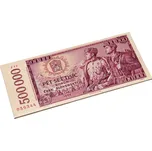 Fikar Čokoládová bankovka 500 000 Kčs…