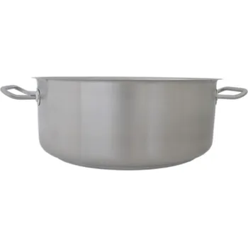 Hrnec Kastrol nízký Tomgast, nerez. 20 l, pr. 40 cm, výš. 16 cm