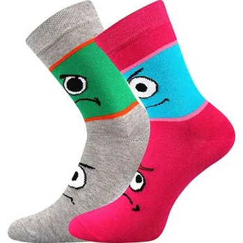 Ponožky Tlamik mix B - holka. Balení obsahuje 2pár.