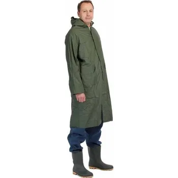 Pláštěnka CETUS plášť do deště PVC zelená 3XL