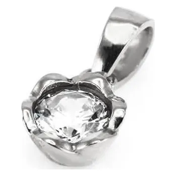 Souprava šperků MPM Přívěsek z chirurgické oceli Pendant 7917, Silver