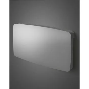 Radiátor HOTHOT Radiators Crystal Line Round, Ocelová šedá