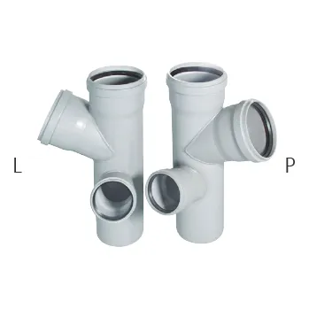 Kanalizační potrubí Odbočka HT rohová paneláková 87° DN 110/70 (pravá, levá)