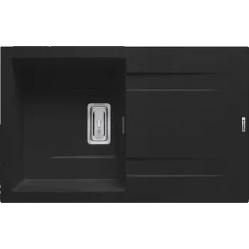 Nerezový dřez Pyragranitový dřez KARTESIO 1B 1D (79x50) volcano