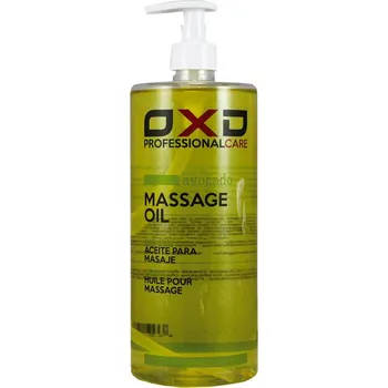 Masážní přípravek OXD masážní olej Avokádo, 1 l