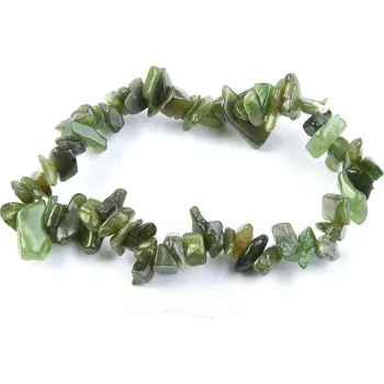 Šperk Náramek nefrit sekané tvary