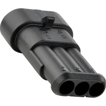 Elektronická součástka Konektor Superseal 1.5 vidlice 3pin