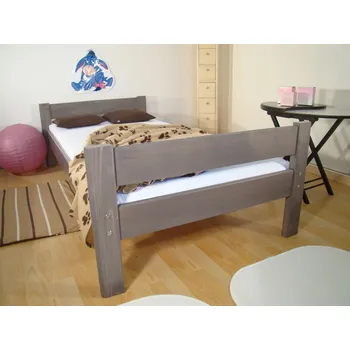 Dětská postel ROALHOLZ mořená postel pro děti INGE B 90x200 smrk