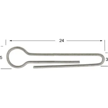 Forma na odlévání CHEBURASHKOVÁ SPONA 2-10G -500KS