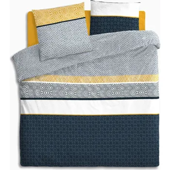 Povlečení Atmosphera Sada povlečení s pruhovaným potiskem „ETHNIQUE“, bavlněné povlečení 260x240cm