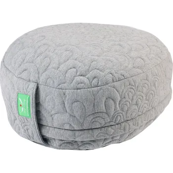 Meditační polštář Ovál šedý