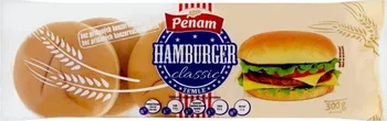 Trvanlivě pečivo Penam Hamburger Classic žemle 6 x 50 g