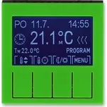 Termostat digitální ABB Levit 3292H-A10301 67 zelená/kouřová černá