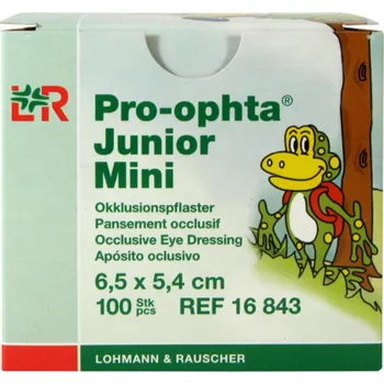 Náplast Lohmann & Rauscher Pro-Ophta Junior Mini 6,5 x 5,4 cm 100 ks