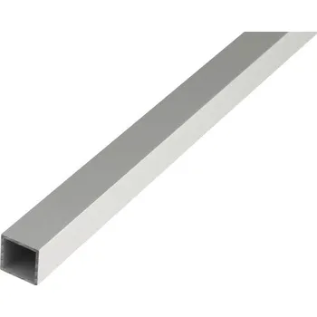 Stavební profil Alu trubka čtyřhran, stříbrný elox, 30x30x2mm, 2,6m