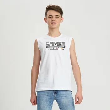 Chlapecké tílko Chlapecké tílko - Winkiki WJB 11008, bílá Barva: Bílá, Velikost: 140