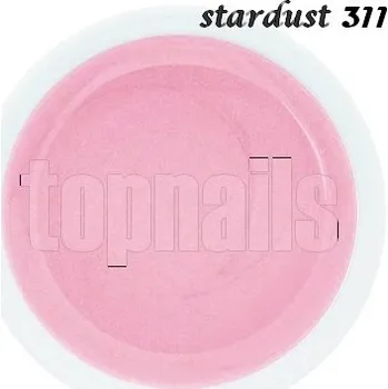 Umělé nehty topnails - barevný UV gel STARDUST 311 (color gel)