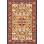 Kusový koberec vlněný Agnella Isfahan Tereus Měděný Béžový / Červený Rozměr: 240x340 cm