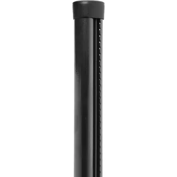 Plotový sloupek PILECKÝ Pilclip s montážní lištou Zn + PVC 48 x 2000 mm antracit