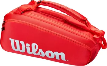 Tenisová taška Wilson Super Tour 6 Pk červená