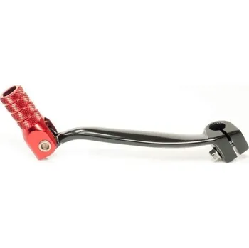 ACCEL řadící páčka (řadička) HONDA CRF 150R 07-19 hliníková, barva černá, koncovka červená