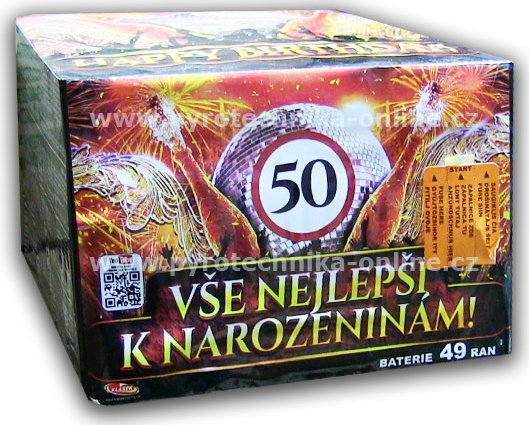 Foto Zábavní pyrotechnika Klásek Pyrotechnics Kompakt Vše nejlepší k ...