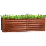 Blumfeldt Terrabox 200x100x60 cm Vyvýšený záhon Efekt rzi (10036158)