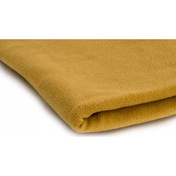 Látka Microfleece Horčicový