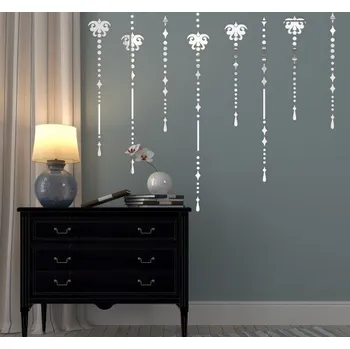 Zrcadlo Orientální nalepovací zrcadla jako dekorace