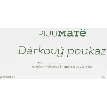 Dárkový potravinový koš Dárkový poukaz 50 Euro