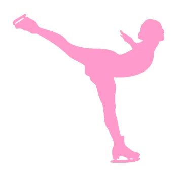 Polep vozidla Krasobruslení 014 pravá krasobruslařka (24 - světle růžová) SAMOLEPKA NA AUTO, NÁLEPKA, FÓLIE, POLEP, TUNING, VLASTNÍ TEXT, TISK, AUTOSAMOLEPKY.cz, POLEPY, OBRÁZEK, LOGO, 3D STICKERS