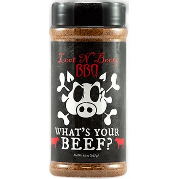 Koření Loot N' Booty BBQ koření What´s your Beef 397g Loot n´Booty BBQ