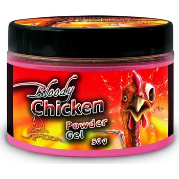 Návnadová surovina Radical Neonový prášek Bloody Chicken 50g