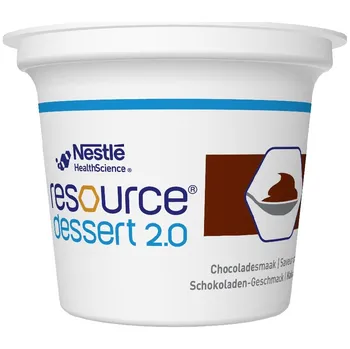 Nestlé Resource Dessert 2.0 4x 125 g, kakao