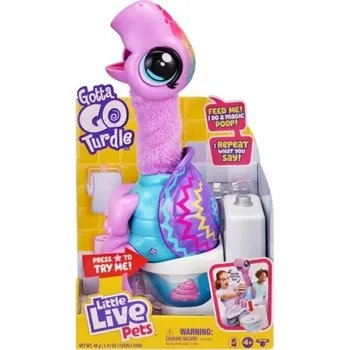 plyšák Little Live Pets Duhová želva 36 cm