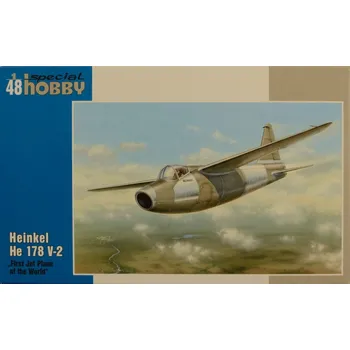 Plastikový model Special hobby 1/48 He 178 V-2 'First Jet Plane of the World'